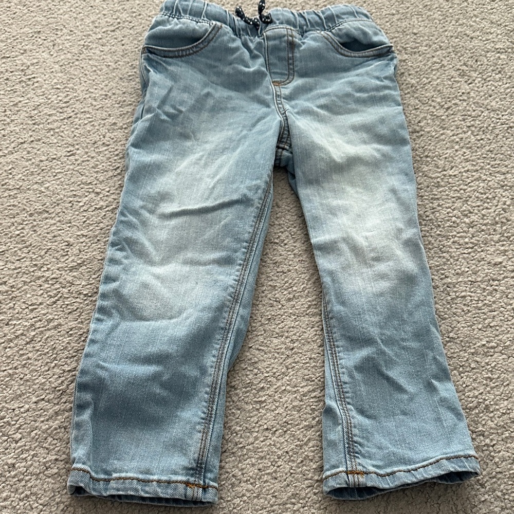 Jumping Beans Kids Jeans Trio - Dark and Light Blue - Picture 3 of 9